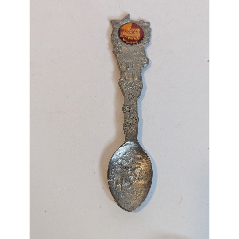 Cave‎ of the Winds Colorado Moose Souvenir Spoon